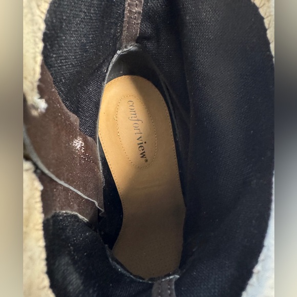 Comfort Embry View Bone Color Elegant Beige Ankle Boots  10.5W - Picture 9 of 11